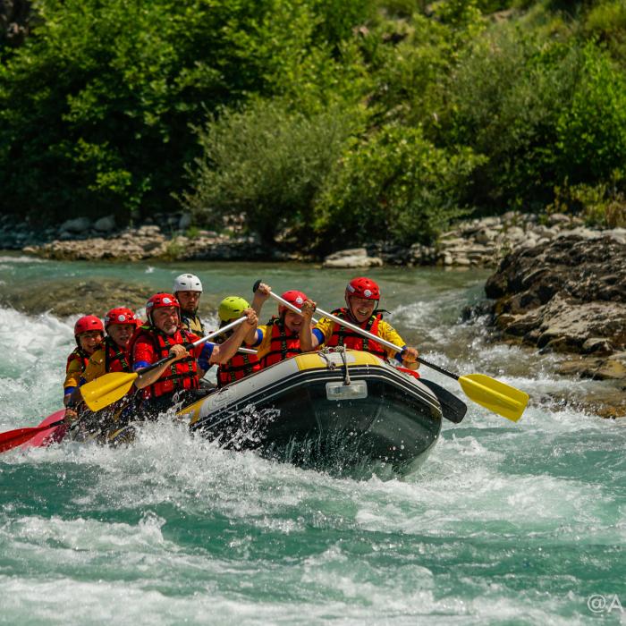 Rafting in Berat Vjosa River