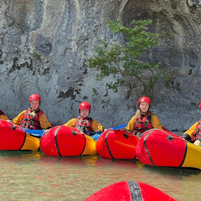 Packrafting in Osumi Canyon