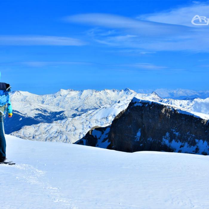 Snowshoeing In the holy Mountain of Tomorr ,Berat