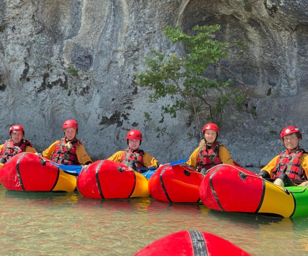 Packrafting in Osumi Canyon