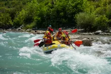 Rafting in Vjosa River 