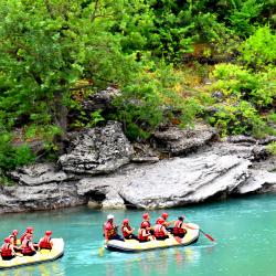 Rafting in Vjosa River, the blue heart of Europe