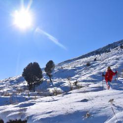 Snowshoeing In the holy Mountain of Tomorr 