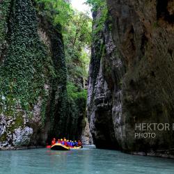 Rafting in Osumi Canyon