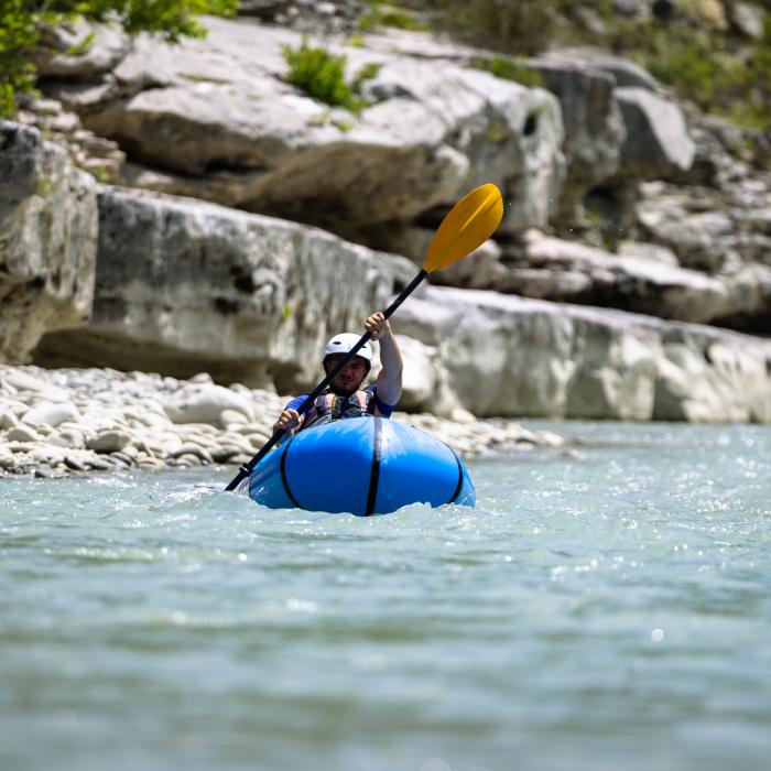 Packrafting in Osumi Canyon