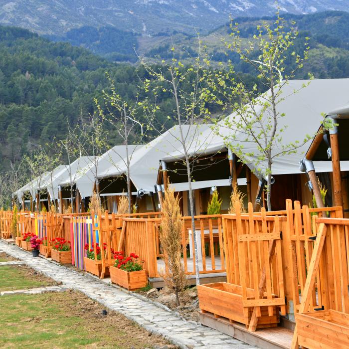 Glamping in Vjosa River