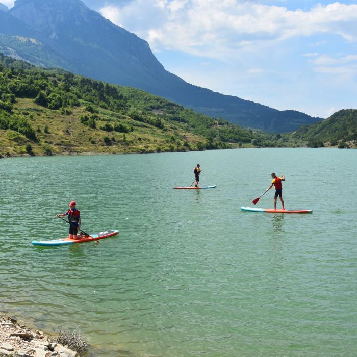 SUP in Tomori Lake