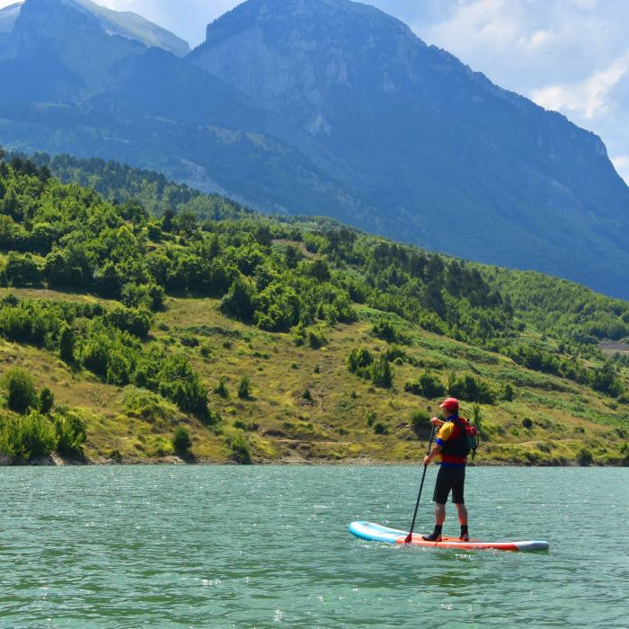 Sup in Tomori Lake