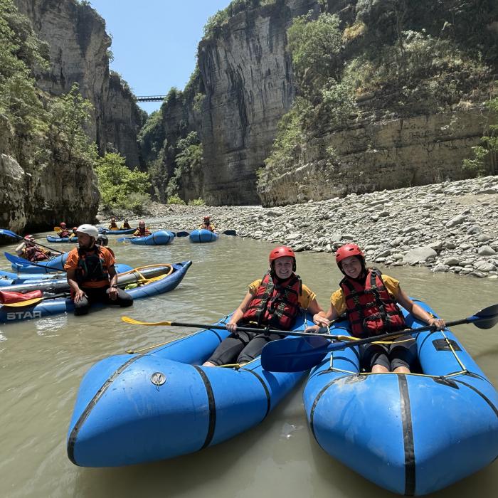 Packrafting in Osumi Canyon