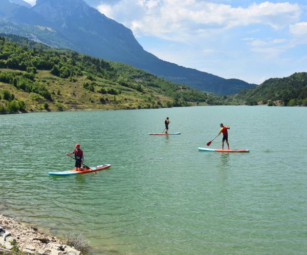 SUP in Tomori Lake