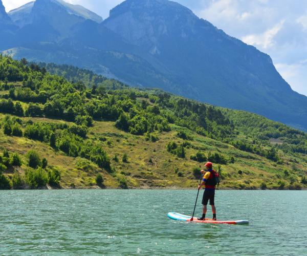 Sup in Tomori Lake