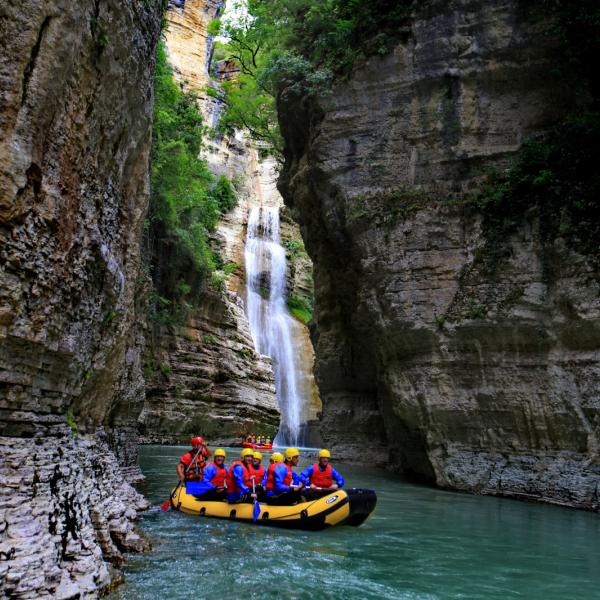 Rafting in Osumi Canyon